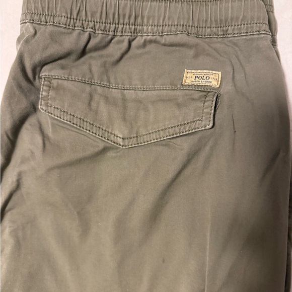 Ralph Lauren Khaki Drawstring Pants - Picture 1 of 5